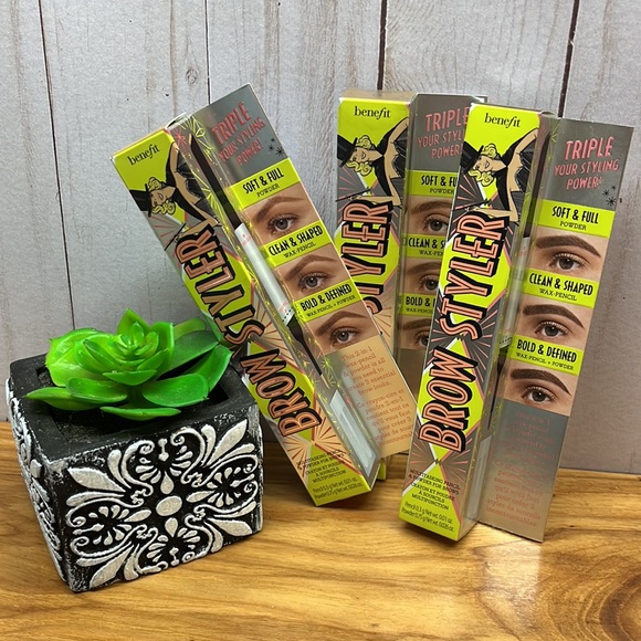 BENEFIT COSMETICS Brow Styler Eyebrow Pencil & Powder Duo - Picture 1 of 8